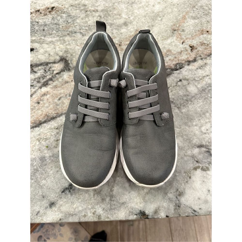 Nurse Mates Align Velocity Grey Sneakers Size 8 M